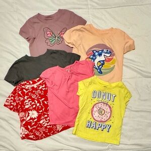 Girls 12 month Graphic Tee Bundle/Lot